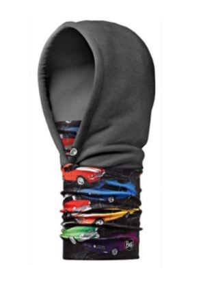 Buff - Яркий детский капюшон Hoodie Buff Polar Fleece Child Hoodie Buff Unique / Grey Vigore