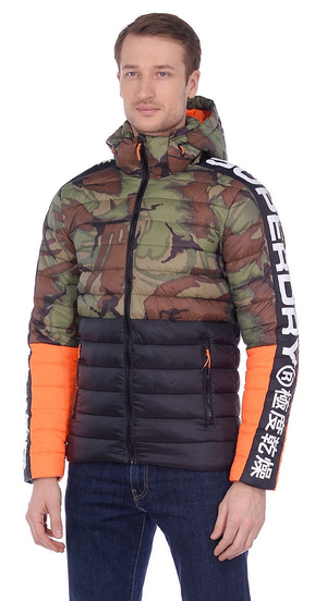 Superdry - Куртка утепленная мужская New Colour Block Fuji Jacket