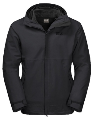Jack Wolfskin - Стильная куртка для мужчин Bornholm 3in1 jacket M