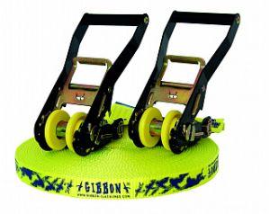 Комплект слэклайн + защита для дерева Gibbon Flowline 25 m