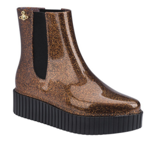 Стильные резиновые ботинки Melissa Vivienne Westwood Anglomania Melissa Chelsea Boot AD