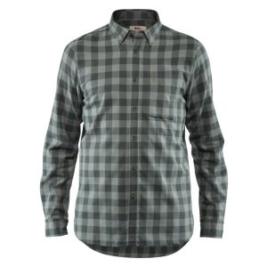 Fjallraven - Мужская рубашка из хлопка Ovik Check LS