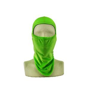 Спортивная балаклава Coolcasc 212 Green Balaclava