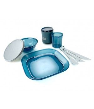 GSI - Набор пластиковой посуды на 1 человека Infinity 1 Person Tableset
