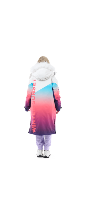 Плащ зимний Dragonfly Race Coat Winter Sunset Woman 2025