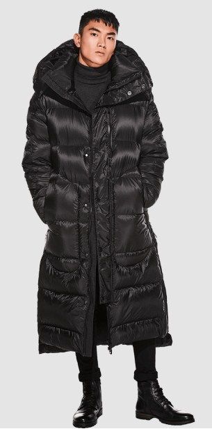 Удлиненное пуховое пальто Jack Wolfskin Sapporo Coat M