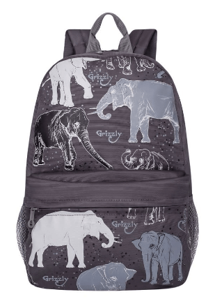 Grizzly - Женский рюкзак с принтом 14