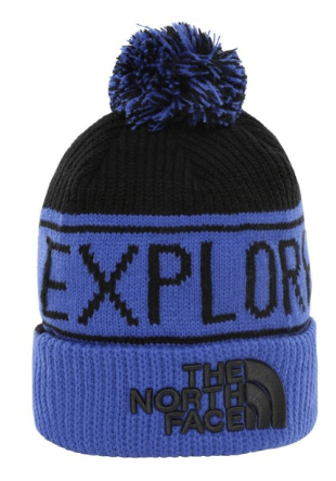 The North Face - Тёплая вязаная шапка Retro Pom Beanie