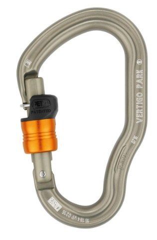 Алюминиевый карабин Petzl Vertigo Wire-Lock Park