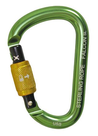 Sterling Rope - Карабин Falcon Screwlock Small Pear Carabiner