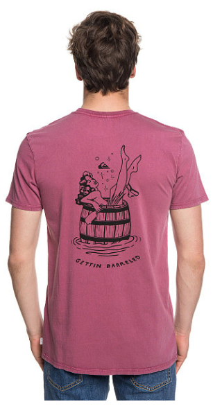 Quiksilver - Тонкая мужская футболка Gettin Barreled
