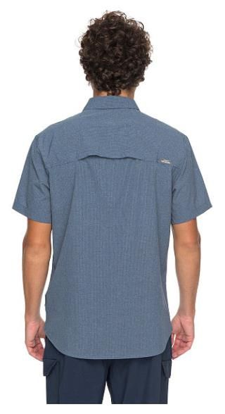 Quiksilver - Эластичная мужская рубашка с коротким рукавом Waterman