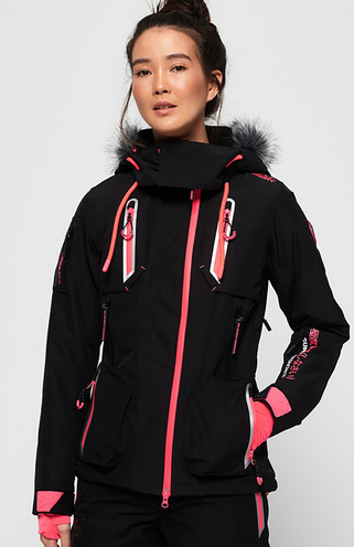 Superdry - Женская горнолыжная куртка Ultimate Snow Action Jacket