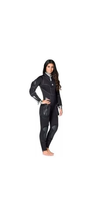 Неопреновый полусухой гидрокостюм для женщин Waterproof SD Combat