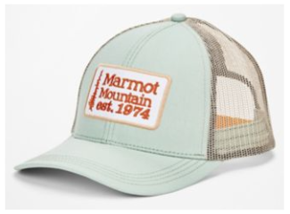 Стильная кепка Marmot Retro Trucker Hat