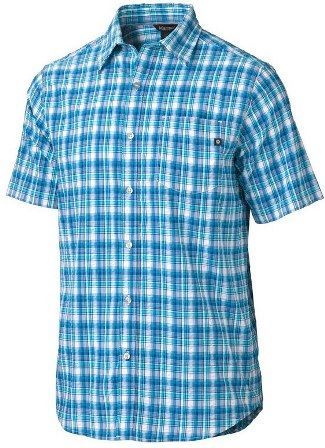 Marmot - Рубашка свободного кроя мужская Highpass Plaid SS