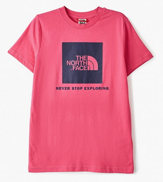 The North Face - Детская стильная футболка Box S/S Tee