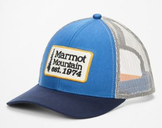 Стильная кепка Marmot Retro Trucker Hat
