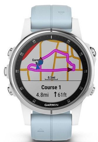 Garmin - Мультиспортивные часы Fenix 5S PLUS Glass