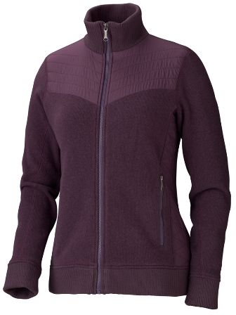 Куртка спортивная флисовая Aubergine Wm's Tech Sweater