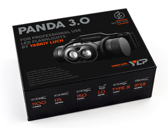 Профессиональный налобный фонарь Яркий Луч YLP Panda 3.0
