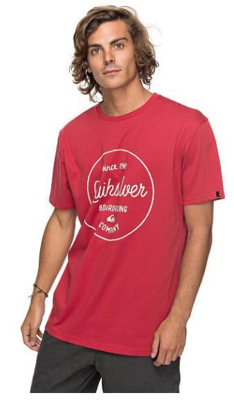 Quiksilver - Лаконичная мужская футболка Classic Morning Slides