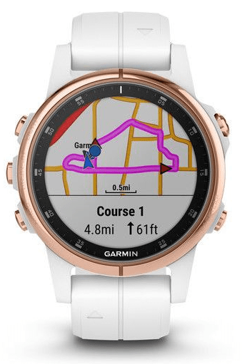 Garmin - Мультиспортивные часы Fenix 5S PLUS Sapphire