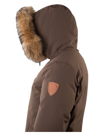 Sivera - Куртка теплая с объемным капюшоном Наян