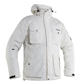 8848 Altitude - Белая пуховая куртка с мембраной Bruson
