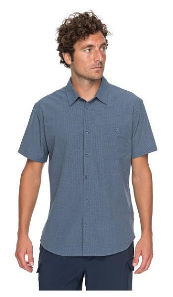 Quiksilver - Эластичная мужская рубашка с коротким рукавом Waterman