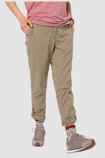 Эластичные брюки Jack Wolfskin Desert Roll-up Pants W