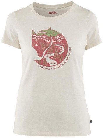 Fjallraven - Женская футболка Arctic Fox Print T-Shirt