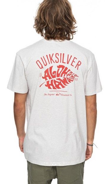 Quiksilver - Городская футболка Heather Original Taro