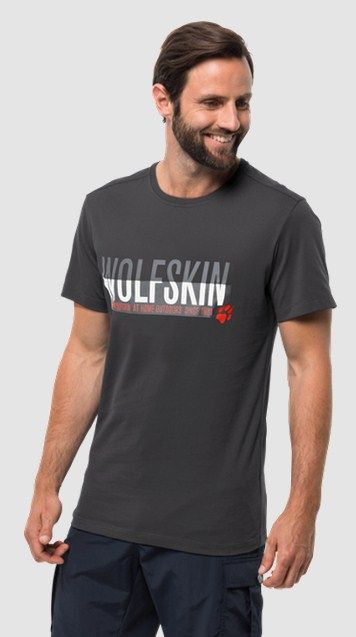 Jack Wolfskin — Летняя футболка Slogan T Men