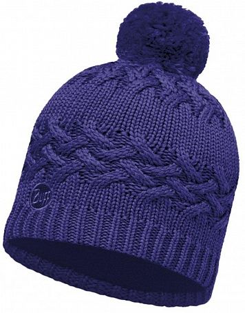 Buff - Комфортная шапка Knitted & Polar Hat Savva Mazarine Blue