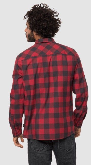Рубашка прочная мужская Jack Wolfskin Red River Shirt