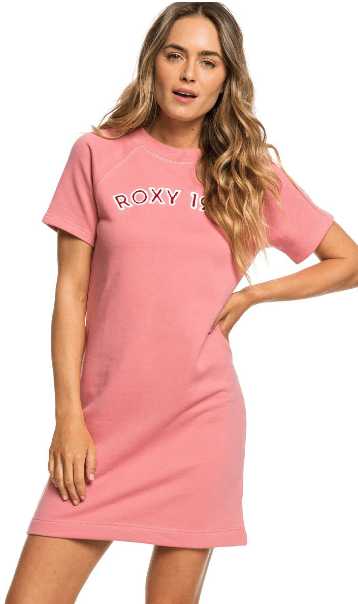 Roxy - Платье-свитшот с коротким рукавом In Your Eyes