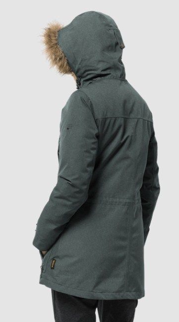 Зимняя парка с капюшоном Jack Wolfskin Coastal Range Parka