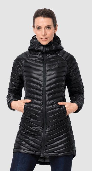 Пуховоe пальто с мембраной Jack Wolfskin Atmosphere Coat W