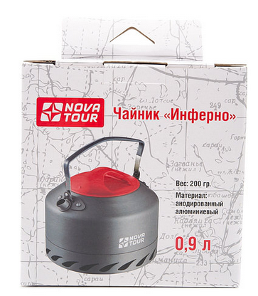 Nova Tour - Чайник с радиаторным кольцом Инферно 0.9