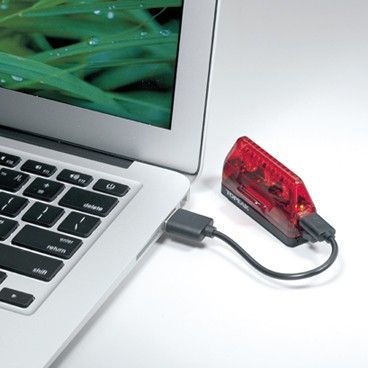  Комплект фонарей Topeak Aero USB 1W Combo, WhiteLite & RedLite kit, w/super bright COD LED