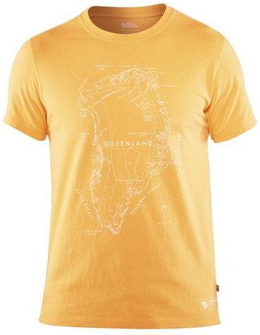 Fjallraven - Мужская футболка Greenland Printed T-Shirt