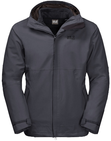 Jack Wolfskin - Стильная куртка для мужчин Bornholm 3in1 jacket M