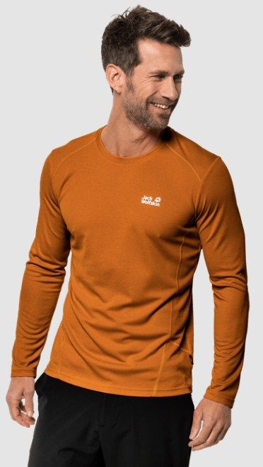 Дышащая футболка Jack Wolfskin Sky Range Longsleeve M