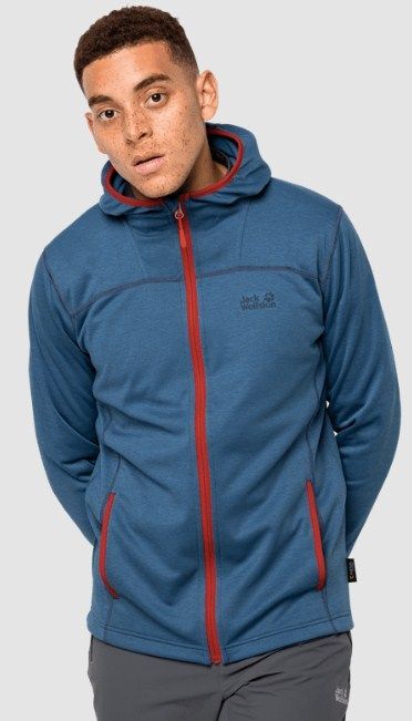 Прочная флисовая куртка Jack Wolfskin Horizon Hooded Jacket M