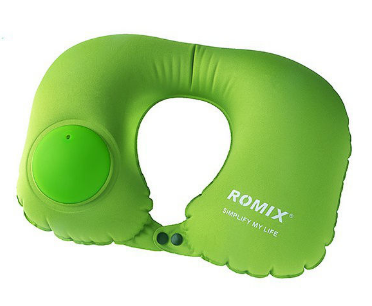Romix - Подушка надувная для шеи с ручной накачкой RH34