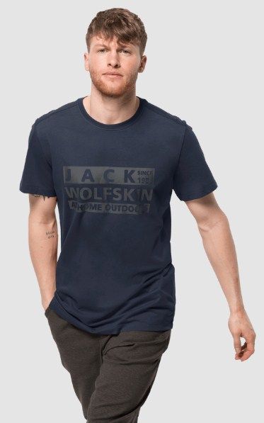 Летняя мужская футболка Jack Wolfskin Brand T M