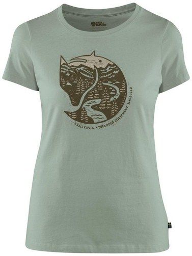 Fjallraven - Женская футболка Arctic Fox Print T-Shirt