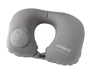 Romix - Подушка надувная для шеи с ручной накачкой RH34