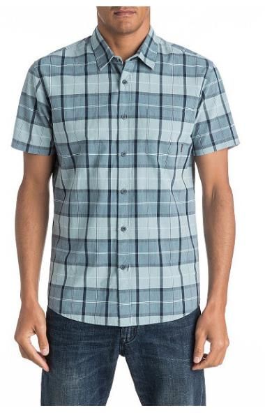 Quiksilver - Будничная мужская рубашка с коротким рукавом Everyday Check